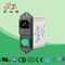 Filtre passe-bas de puissance d'IEM d'Active de Yanbixin, filtre monophasé avec la prise de fusible