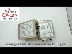 Filtre de ligne CA 250V 440V pour équipements de bureau haute puissance, boîtier métallique