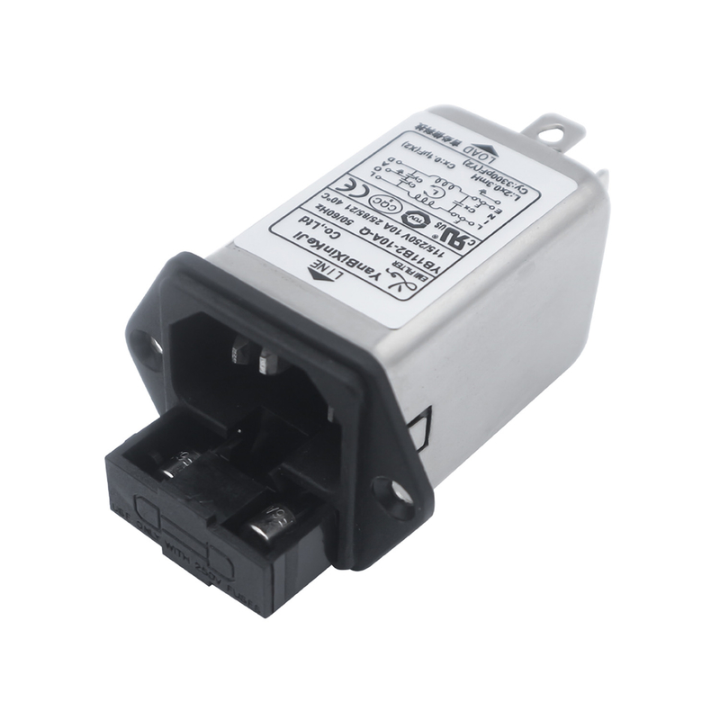 Filtre d'entrée OEM IEC avec fusible Filtre de bruit monophasique pour équipement médical