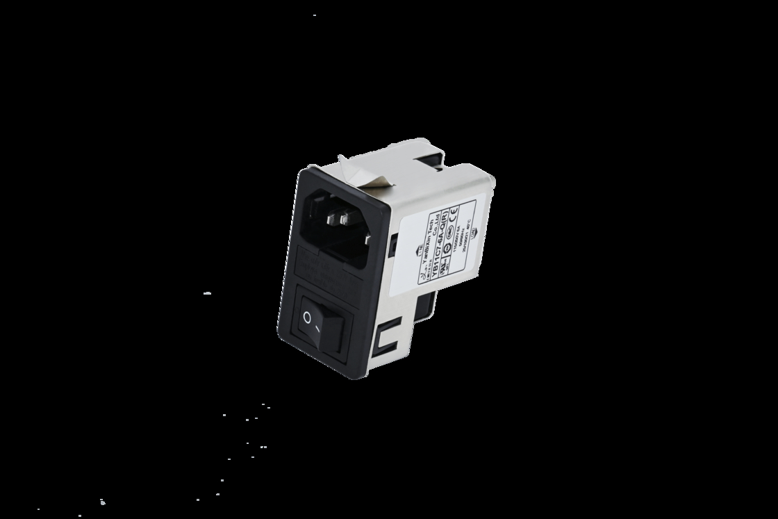Filtre EMI de prise de type spécial avec fusible et interrupteur 1A~10A Module d'entrée d'alimentation