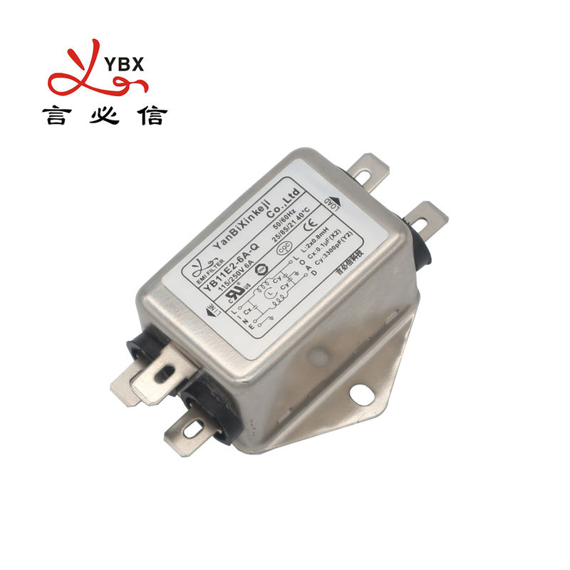 Le bâti extérieur/boulons de YB11E2-6 A-Q Low Pass EMI Filter Fast Terminals Output montent