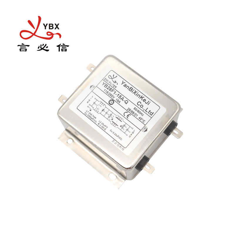 YB28F1-15A-Q EMI Power Filter Fast Terminal a produit le filtre passe-bas